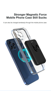 2024 thiết kế tuyệt vời 10000mAh Li-Polymer Magnetic Ultra Slim sạc nhanh ngân hàng điện không dây cho Iphone 15 Pro Max đầu ra 15 Wát - Product Image 6