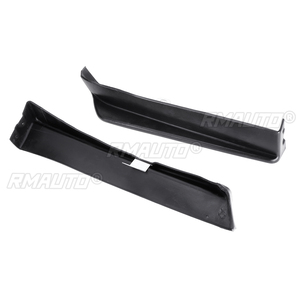 Anti-Scratch 2xCar Rear Bumper Lip Wrap Diffuser <b>Splitter</b> Canard Add-on Side Aprons Spats Cap Spoiler for Subaru Impreza WRX STI - Product Image 5
