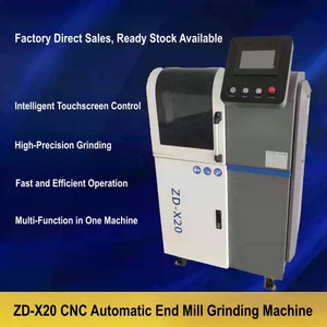 Machine de rectification automatique intelligente 4 axes ZD-X20 pour fraises, modèle ZD-X20S, capable de rectifier les fraises plates et les fraises à queue. - Product Image 3