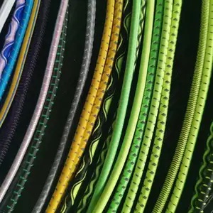 Reflective Shock Cord 1/8" Diameter Elastic Bungee Cord in Various Colors