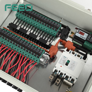 FSCB-PV6/2 1000VDC Solar Combiner Box 6 in 2 Out senar logam dengan MCB Fuse dan SPD 1000VDC produk terkait Solar - Product Image 2
