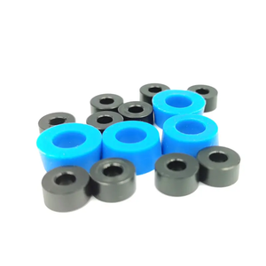 Rondella distanziatrice in Nylon poliuretanico POM in Nylon nero personalizzato - Product Image 2