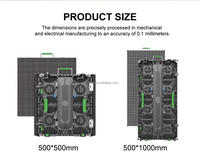 4m X 3m Komplettes System P2 P3 P2.6 P2.9 P3.91 LED-Display 500mmx500mm LED-Panel Hintergrund Indoor Outdoor LED-Bildschirm