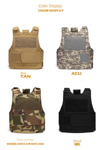 سترة تكتيكية سريعة الفك بنظام MOLLE، مصنوعة من البوليستر الخفيف مع حزام مبطن للرياضات الخارجية - Product Image 2