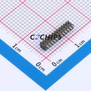 CLM-112-02-L-D Pin Socket SMD,P=1mm Connector ( Pitch: 1mm )( Row Spacing: 1mm )( Mounting Type: Vertical Mount ) - Product Image 2
