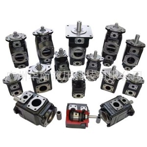 ปั๊มไฮดรอลิก Denison Triple Vane รุ่น T6EDC 042 038 028 024 012 020 003 1R00 C100 พร้อมหน้าแปลนสี่รูแบบแนวนอน - Product Image 1