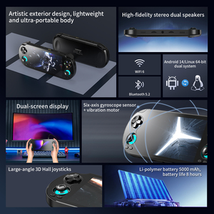 Anbernic RG <span class=keywords><strong>Vita</strong></span> PRO 5.48 Pollici Touchscreen Sistema Android 14/Linux Wi-Fi 6 5000 mAh Supporta Console PS2 WII Videogiochi - Product Image 5