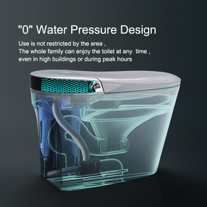 <span class=keywords><strong>Pavimento</strong></span> <span class=keywords><strong>a</strong></span> parete uscita posteriore un pezzo automatico sciacquone Smart <span class=keywords><strong>wc</strong></span> per Hotel e accessori per il bagno - Product Image 3