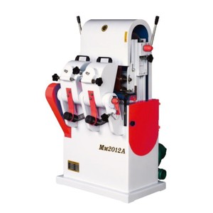 Machine <span class=keywords><strong>de</strong></span> ponçage et <span class=keywords><strong>de</strong></span> polissage à double courroie pour tiges rondes en bois MM2012 avec moteur haute productivité 2,2 kW pour le bordage automatique - Product Image 3