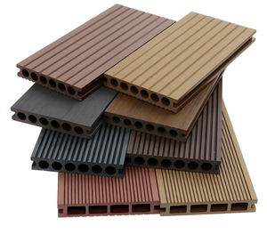 Dalles de terrasse en composite WPC modernes, imperméables, en plastique <span class=keywords><strong>et</strong></span> <span class=keywords><strong>bois</strong></span> PE, pour patio, jardin, extérieur - Product Image 1