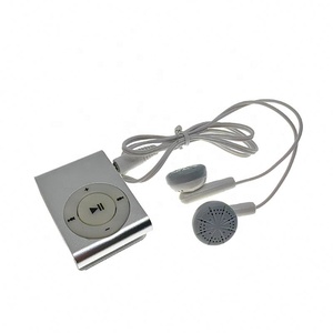 Mini Reproductor MP3, Reproductor de Música con Clip, Compatible con Tarjeta TF, Diseño Elegante, Reproductor MP3 USB Portátil con Auriculares - Product Image 1