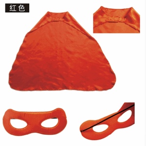 Vente en gros à bas prix Enfants Robin Cosplay Cape et masque doux Super-héros Capes Set pour garçons et filles - Product Image 5