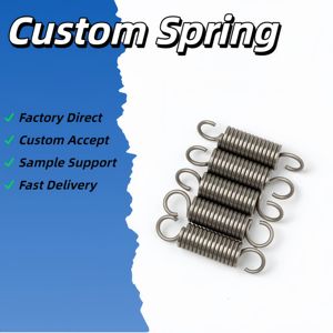 קפיץ מתיחה ספירלי תעשייתי בהתאמה אישית למפעל, קפיץ מתיחה איכותי למכונות חקלאיות - Product Image 1