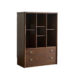 French Antique Style Solid Wood <b>Sideboard</b> 80x40x113cm Storage Cabinet For Living Room And Dining Room Use - Product Image 5