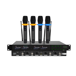 Microphone à main V Performance avec système de microphone sans fil UHF à 4 canaux pour companding dynamique - Product Image 1