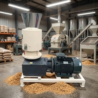 Machine à granulés de bois CE avec moteur à engrenages et roulement pour la fabrication de granulés de combustible biomasse à partir de sciure, pour le chauffage domestique et agricole