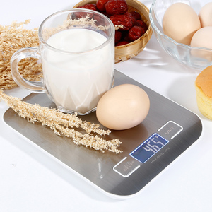 <span class=keywords><strong>Balance</strong></span> électronique numérique en acier inoxydable, 10kg, étanche, petite <span class=keywords><strong>Balance</strong></span> intelligente, cuisine - Product Image 6