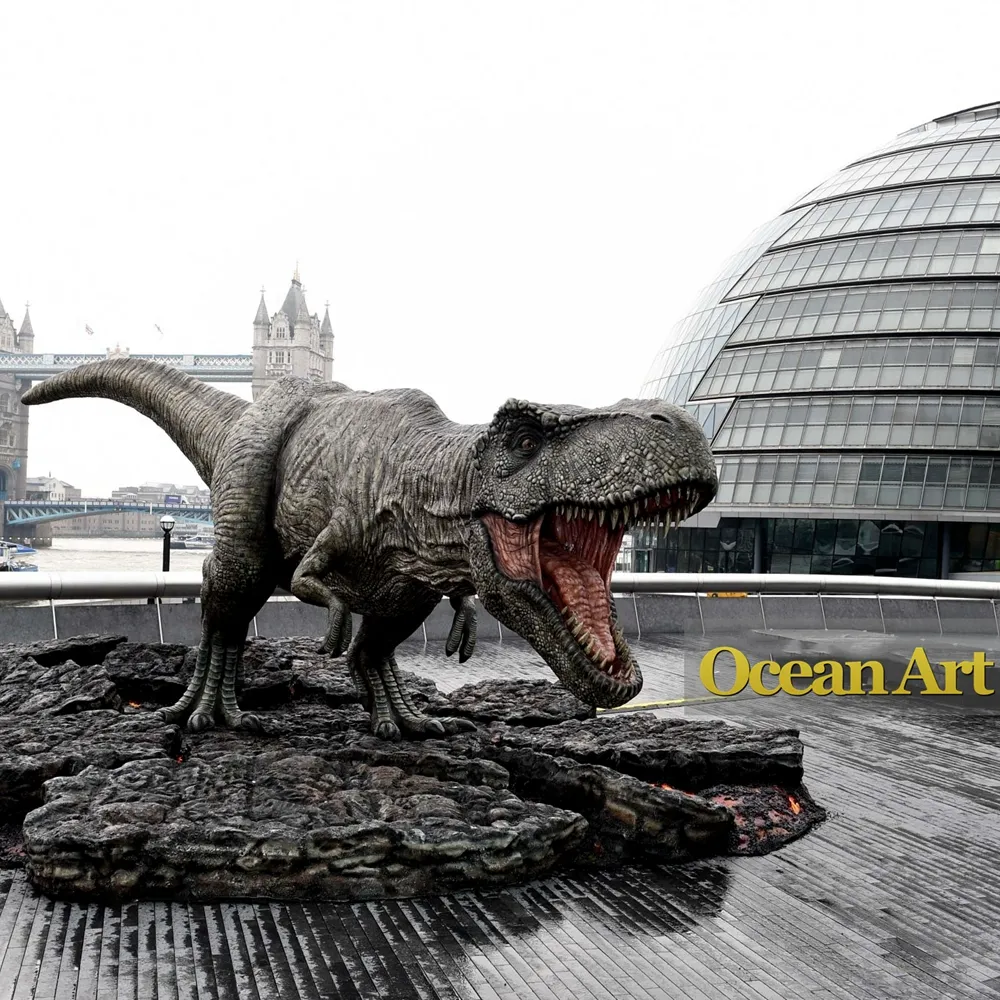 Công viên giải trí Khủng Long Nhà cung cấp cuộc sống lớn kích thước khủng long robot animatronic khủng long cho Bảo tàng