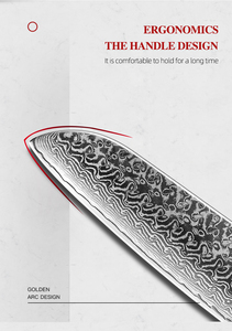 New Arrival 7 Inch <strong>sharp</strong> <strong>Kitchen</strong> Damascus Santoku <strong>Knife</strong> - Product Image 3