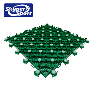 Muestras Gratis, Baldosas de Plástico PP de 20'x20' para Canchas de Baloncesto Interiores y Exteriores, con Logotipo Personalizado, Fiba 3x3, Ecológicas y Resistentes a Impactos - Product Image 2
