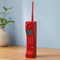 Support de téléphone portable rétro en fer forgé de 32 cm, fait main, romantique et élégant, pour événements, vitrines de détail et projets OEM
