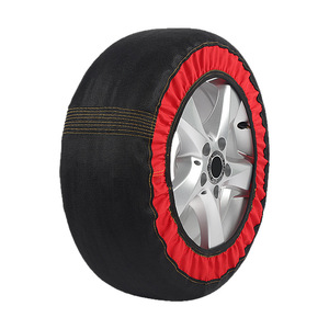 Chaînes de pneu de sécurité antidérapantes Chaussettes de <span class=keywords><strong>neige</strong></span> de camion de voiture pour la boue de glace de <span class=keywords><strong>neige</strong></span> Tissu de chaînes de <span class=keywords><strong>neige</strong></span> anti-glace - Product Image 1