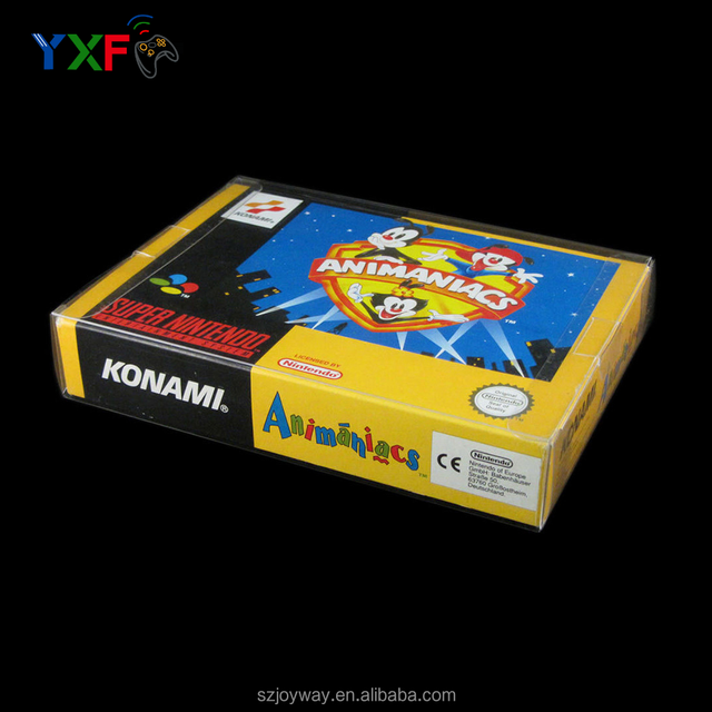 For Nintendo N64/SNES Game Box clear Protect case
