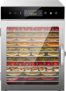 Venta al por mayor, 10 bandejas, máquina deshidratadora de carne de caracol, deshidratador de secado de frutas y alimentos de China - Product Image 2