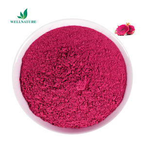 Preço de atacado de fábrica em pó de suco de pitaia orgânico de frutas de dragão de marca própria - Product Image 2