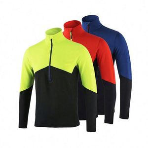 Jersey de Ciclismo de Manga Larga para Hombre, Corte Ajustado, 100% Poliéster, Transpirable y de Secado Rápido, Colores Personalizables, Venta al Por Mayor - Product Image 1
