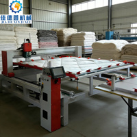Máquina de Acolchado de Una Sola Aguja con Mesa de Trabajo Grande de 2800 mm para Procesamiento de Edredones en Grandes Cantidades
