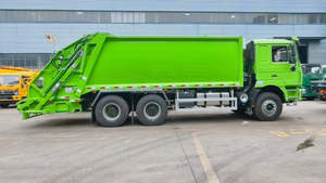 Camión Compactador de Basura Shacman F3000 6x4 de Servicio Pesado para Exportación, Camión Recolector de Residuos con Carga Trasera para Saneamiento Ambiental Urbano - Product Image 6