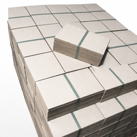 Dossier en carton gris recyclable A4 de 2 mm, personnalisé en gros, avec clip rapide et surface ultra-lisse, modèle KM-03