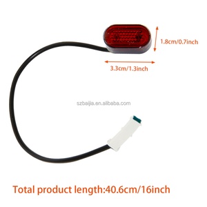 Luz Trasera de Freno para Patinete Eléctrico XIAOMI M365 Pro2 1S, Accesorios para Patinete Eléctrico Mijia M365 - Product Image 4