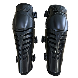 Genouillères de protection professionnelles unisexes pour la compétition à moto, en mousse PP épaisse, respirante et flexible - Product Image 1