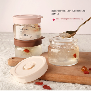 In-stock Food-grade High Borosilicate Heat-resistant <strong>Sterilizable</strong> <strong>Glass</strong> <strong>Jars</strong>, Jam sealed <strong>Jars</strong>, Storage <strong>Jars</strong> Dispensing Bottles - Product Image 1