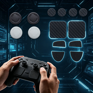 สติ๊กเกอร์ป้องกันรอยขีดข่วนสำหรับจอยเกม Honcam รุ่น Steam Controller 2 GEN 2026  พร้อมสติ๊กเกอร์ปุ่ม L1 R1 L2 R2 และสติ๊กเกอร์ปุ่มด้านหลังแบบมีพื้นผิว - Product Image 6