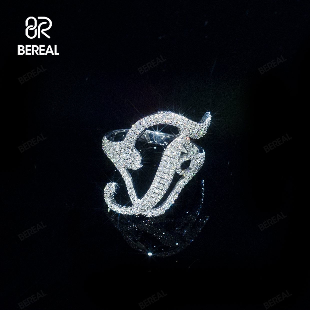 925 Silver + Vvs Lab Diamond
