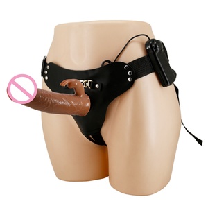 ปลอกอวัยวะเพศชายแบบสั่นสะเทือนทำจากซิลิโคนนุ่มเป็นมิตรกับสิ่งแวดล้อม ยี่ห้อ BAILE พร้อมสายรัดแบบสวมใส่ได้  แบบกลวง  กันน้ำ สำหรับของเล่นทางเพศชาย - Product Image 4