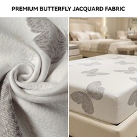 Tissu de matelas jacquard à motifs élégants |   Tissu tricoté de qualité supérieure pour protège-matelas Coutil Tissu Pour Matelas