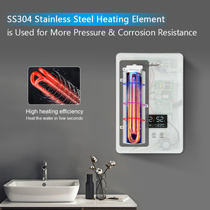 220V 8000W Smart Home Instant Water Heater <b>Shower</b> Function English Operation IPX4 Waterproof Fast Heating for Hotel Kitchen Use - Product Image 3