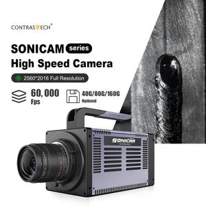 Caméra haute vitesse 10GigE pour la recherche scientifique, enregistrement vidéo au ralenti 5MP 60000fps ISO10000 - Product Image 1
