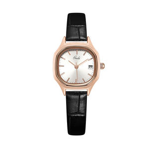 OEM Großhandel Benutzerdefiniertes Logo Marke Elegantes Design Damenuhr Geschenk mit Weichem Lederarmband und Datumsanzeige für Großmengen-Anpassung - Product Image 6