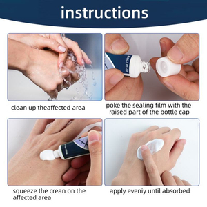 Crème de soin à la lavande pour la peau, pommade anti-cicatrices à la vitamine C, pour les brûlures, les vergetures, les marques d'acné, gel réparateur pour le corps - Product Image 4