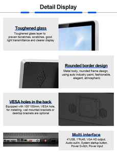 23 24 Inch Wall Mounted All-in-one Capacitive Touchscreen Computer All in One PC Touch Screen 24inch - Product Image 5