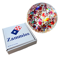 NOUVEAU STOCK – Sachets Mylar Holographiques Découpés à la Forme Irrégulière de 3,5 g avec Boîtes à Fenêtre – Combo pour 3,5 Grammes de Fleurs d'Herbes Sèches Comestibles