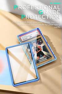 Nouvelle boîte de présentation pour cartes de collection avec cadre en aluminium, protection UV et verre trempé pour cartes sportives - Product Image 3