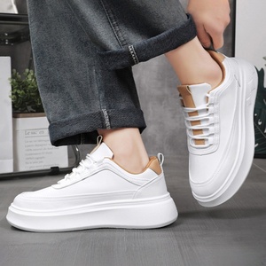 Zapatillas Deportivas Transpirables de Primavera para Hombre, Estilo Coreano, Zapatos Blancos Casuales, Zapatos Deportivos de Moda - Product Image 3