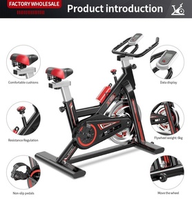 Bicicleta de Ejercicio Magnética Inteligente con Resistencia, Silenciosa, para Ciclismo en Interiores, con Asiento Ajustable, Soporte para iPad y Pedales Antideslizantes para el Hogar - Product Image 2