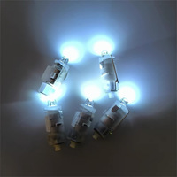 Nouvelle lampe LED en plastique ultra-lumineuse à bouton-poussoir autobloquant, lumière jaune chaude, interrupteur enfichable, mini, faite à la main